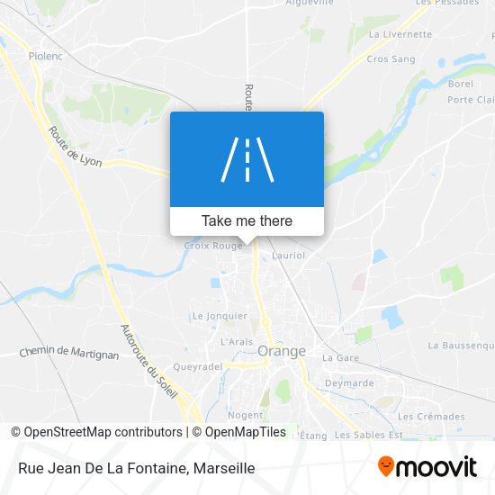 Rue Jean De La Fontaine map