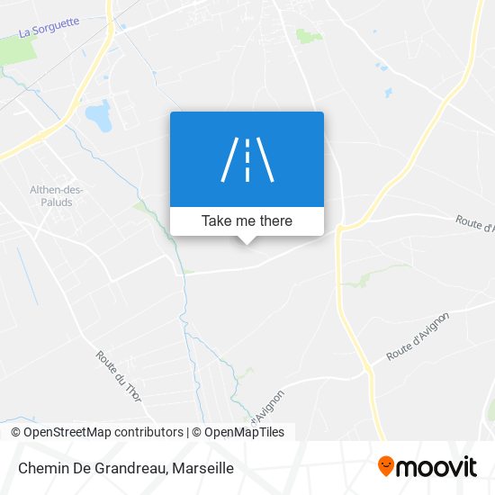 Chemin De Grandreau map