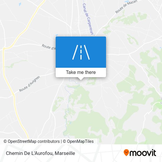 Chemin De L'Aurofou map