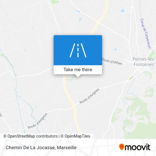 Chemin De La Jocasse map