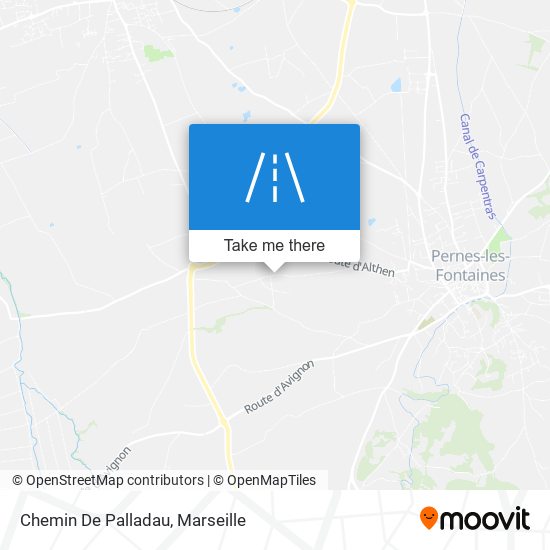 Chemin De Palladau map