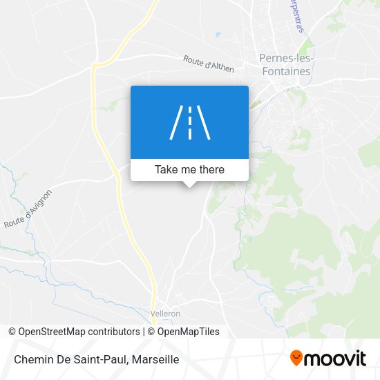 Chemin De Saint-Paul map