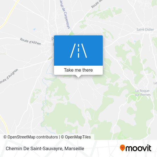 Chemin De Saint-Sauvayre map