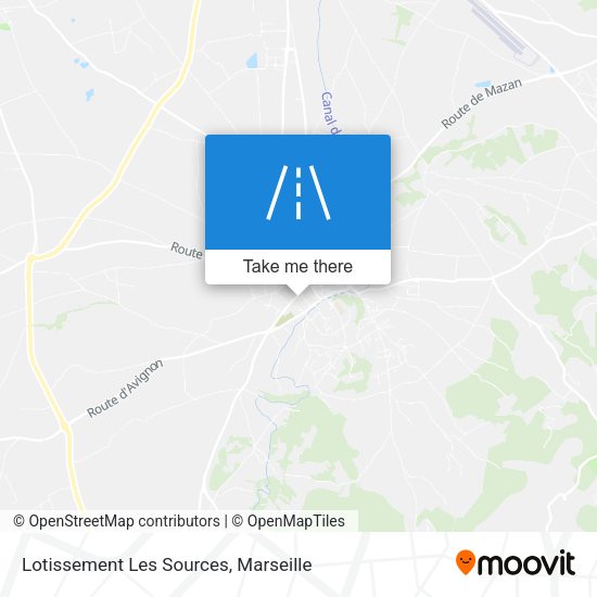 Lotissement Les Sources map
