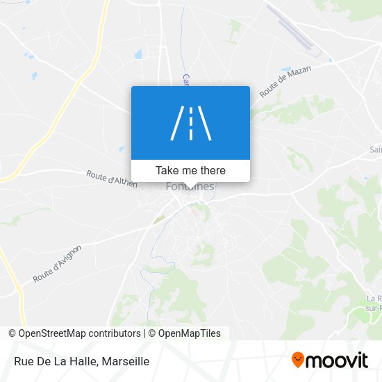 Rue De La Halle map
