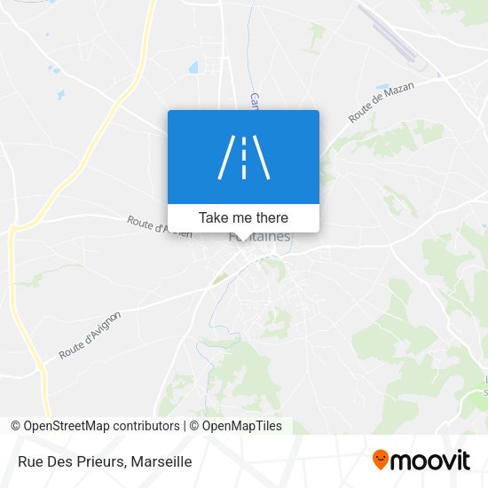 Rue Des Prieurs map