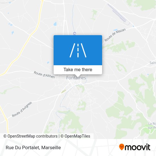 Rue Du Portalet map