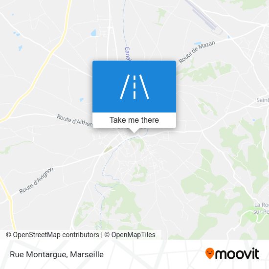 Rue Montargue map