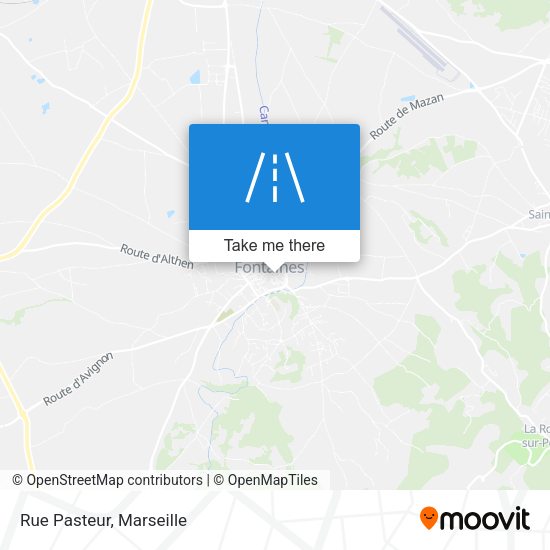 Rue Pasteur map