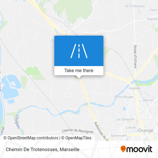 Chemin De Trotenosses map