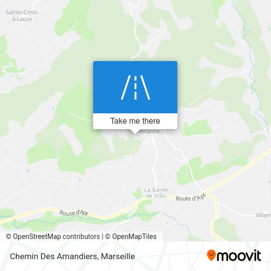 Chemin Des Amandiers map