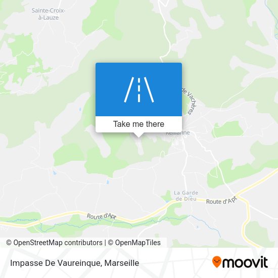 Impasse De Vaureinque map