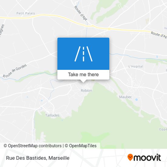 Rue Des Bastides map