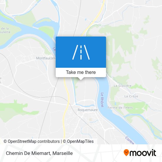 Chemin De Miemart map