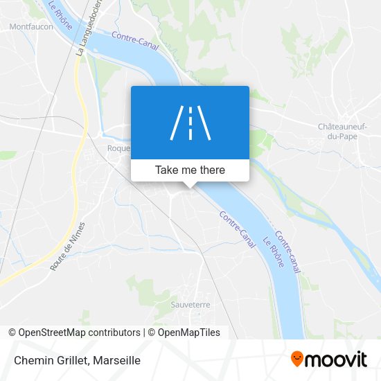 Chemin Grillet map