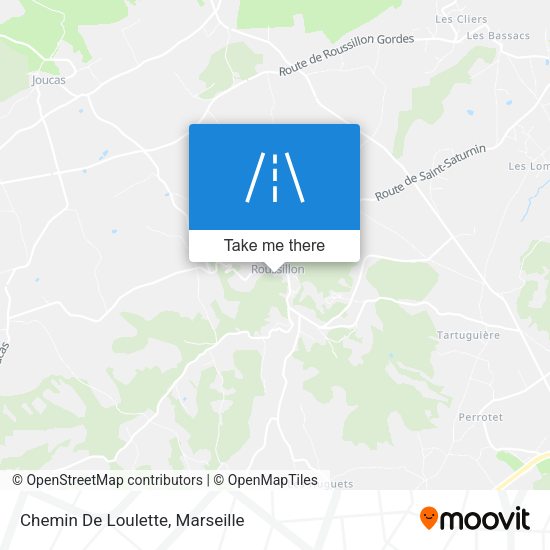 Chemin De Loulette map