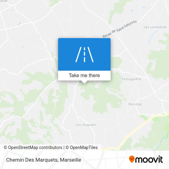 Chemin Des Marquets map