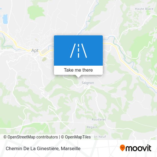Chemin De La Ginestière map