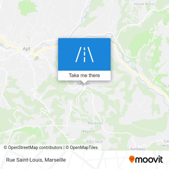 Rue Saint-Louis map
