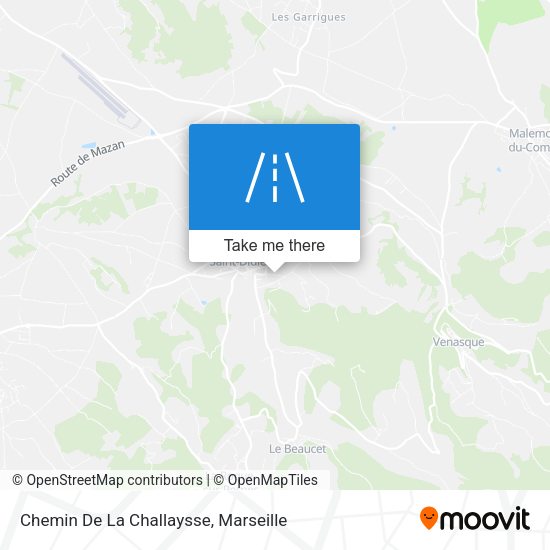 Chemin De La Challaysse map