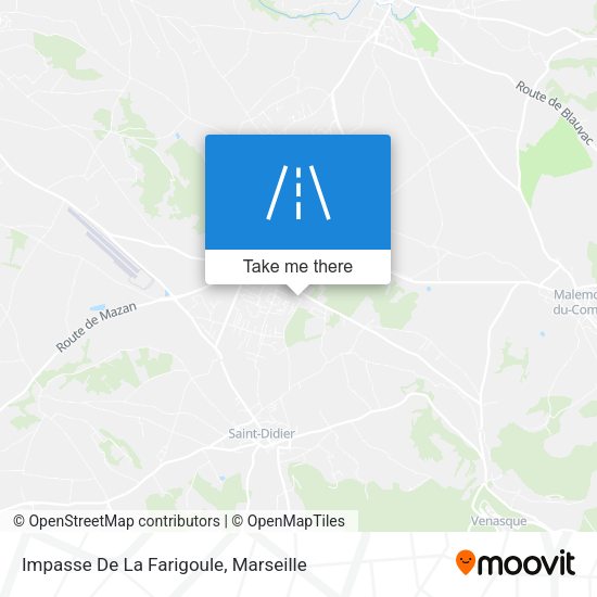 Impasse De La Farigoule map