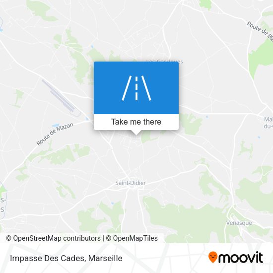 Impasse Des Cades map