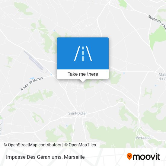 Impasse Des Géraniums map