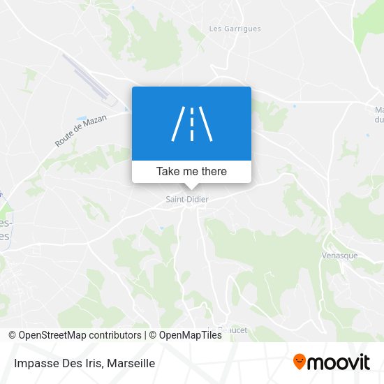 Impasse Des Iris map
