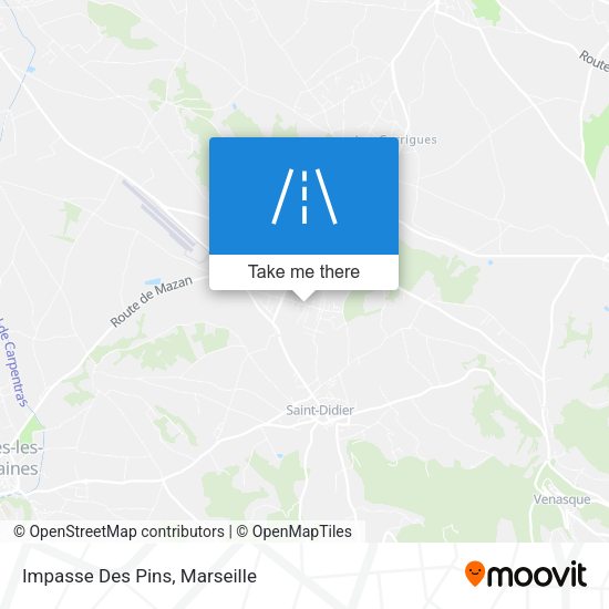 Impasse Des Pins map