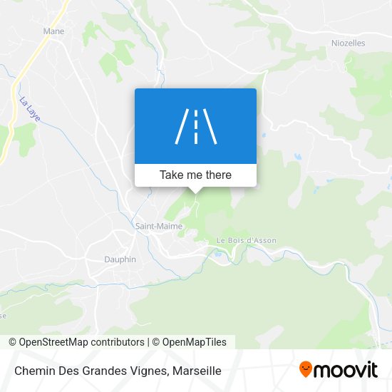 Chemin Des Grandes Vignes map