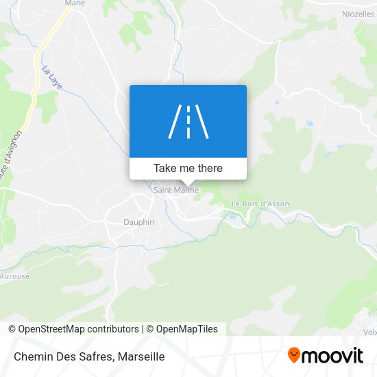 Chemin Des Safres map