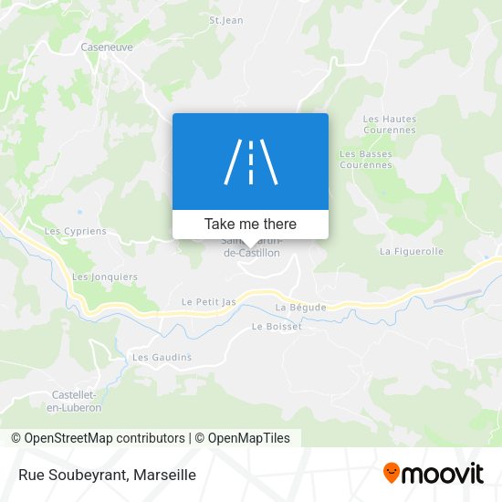 Rue Soubeyrant map