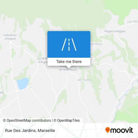 Rue Des Jardins map