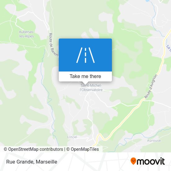 Rue Grande map