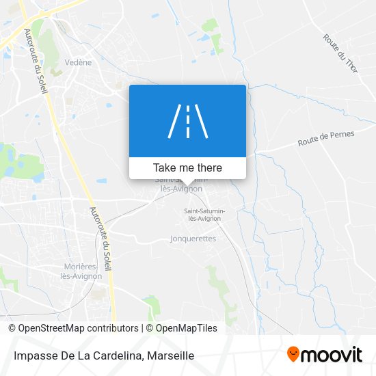 Impasse De La Cardelina map