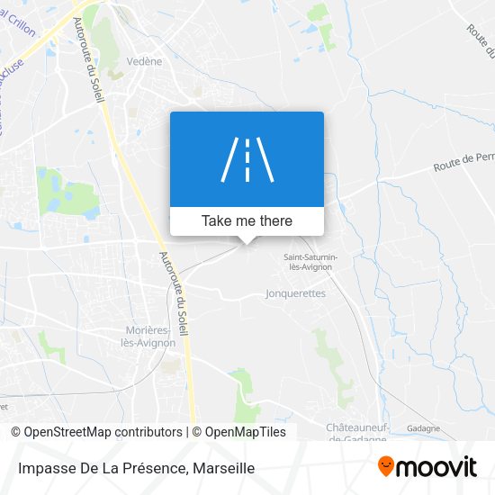 Impasse De La Présence map