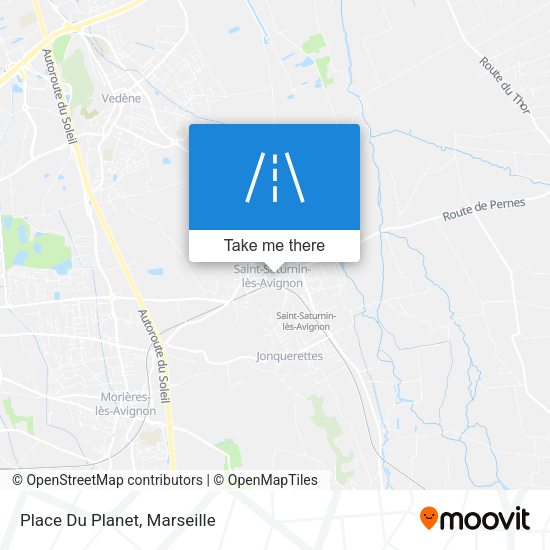 Place Du Planet map