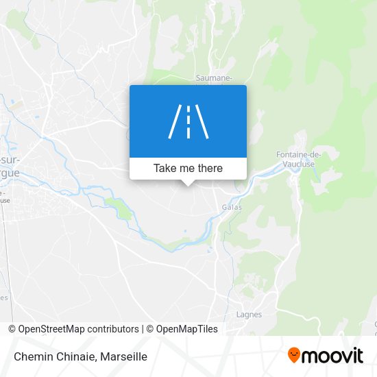 Chemin Chinaie map