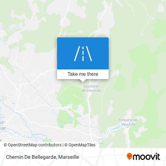 Chemin De Bellegarde map