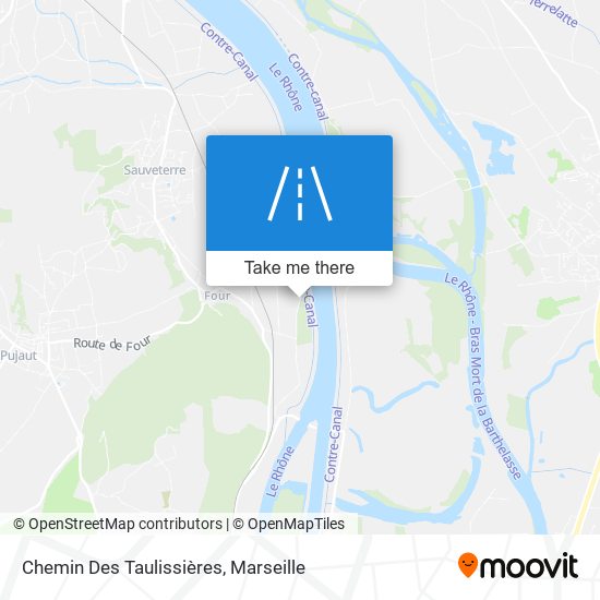 Chemin Des Taulissières map