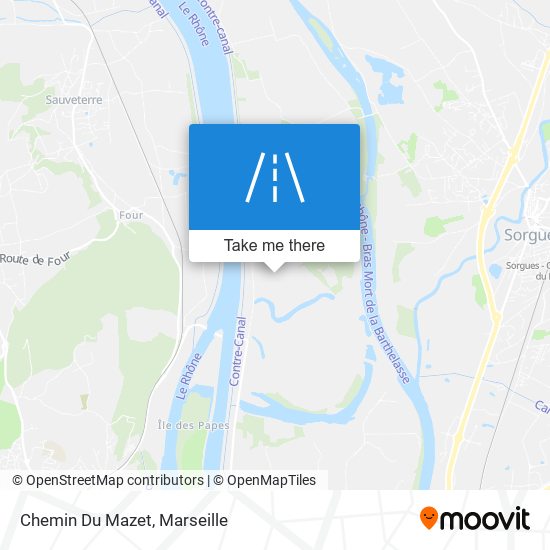 Chemin Du Mazet map