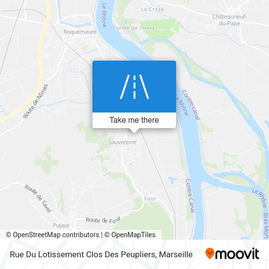 Rue Du Lotissement Clos Des Peupliers map