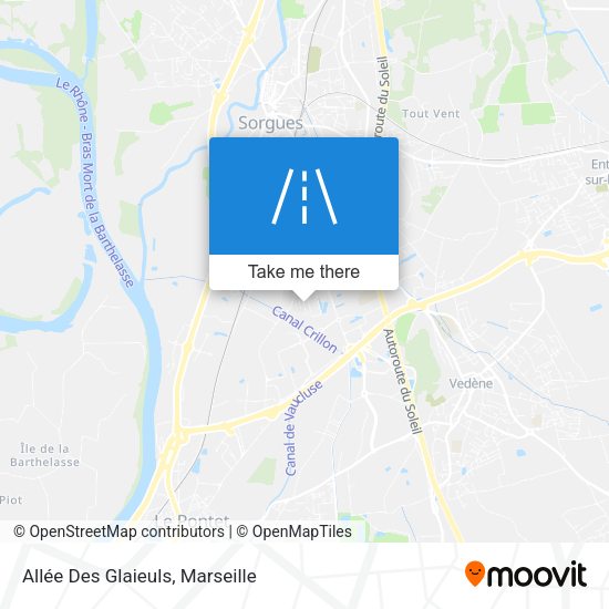 Allée Des Glaieuls map