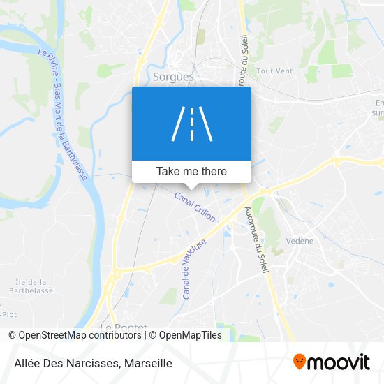Allée Des Narcisses map