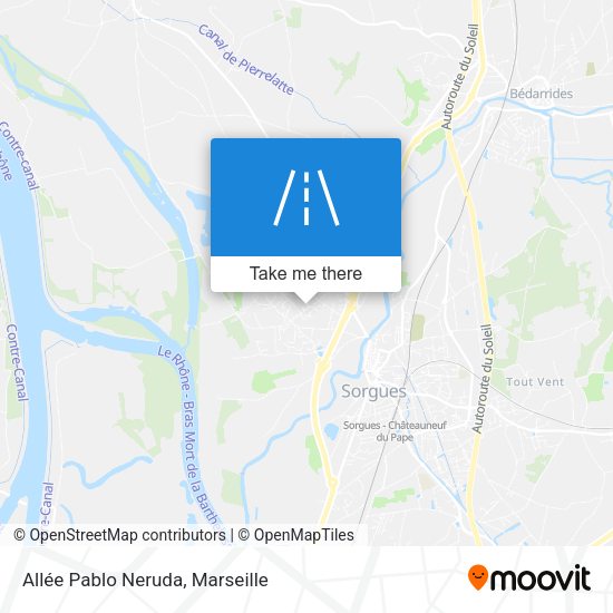 Allée Pablo Neruda map