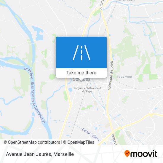 Avenue Jean Jaurès map