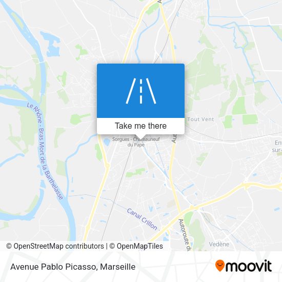 Avenue Pablo Picasso map