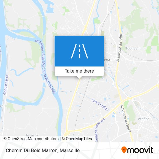 Chemin Du Bois Marron map