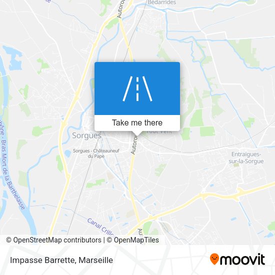Impasse Barrette map