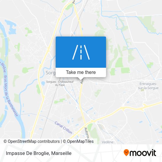 Impasse De Broglie map